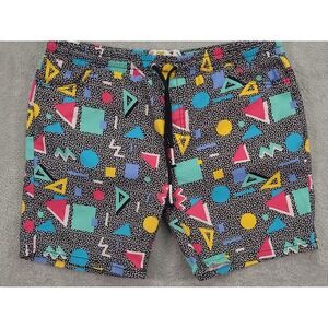 OH SNAP! BY DRILL CLOTHING CO Mens Geometric Shorts‎ XL